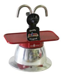 Caffettiera Mini 2 tazze ad induzione rossa