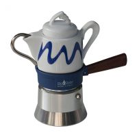 Caffettiera Top Moka Goccia blu