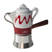 Caffettiera Top Moka Goccia rossa