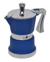 Caffettiera Supertop blu 3 tazze