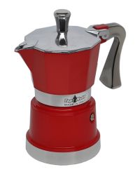 Caffettiera Supertop rossa 2 tazze