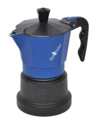 Caffettiera Topmoka blu teflon 1 tazza