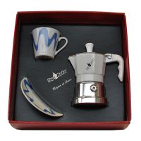 Confezione caffettiera Topmoka 1 tazza bianca