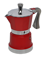 Caffettiera Supertop rossa