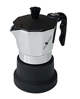 Caffettiera Topmoka argento teflon